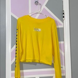 Yellow vans long sleeve